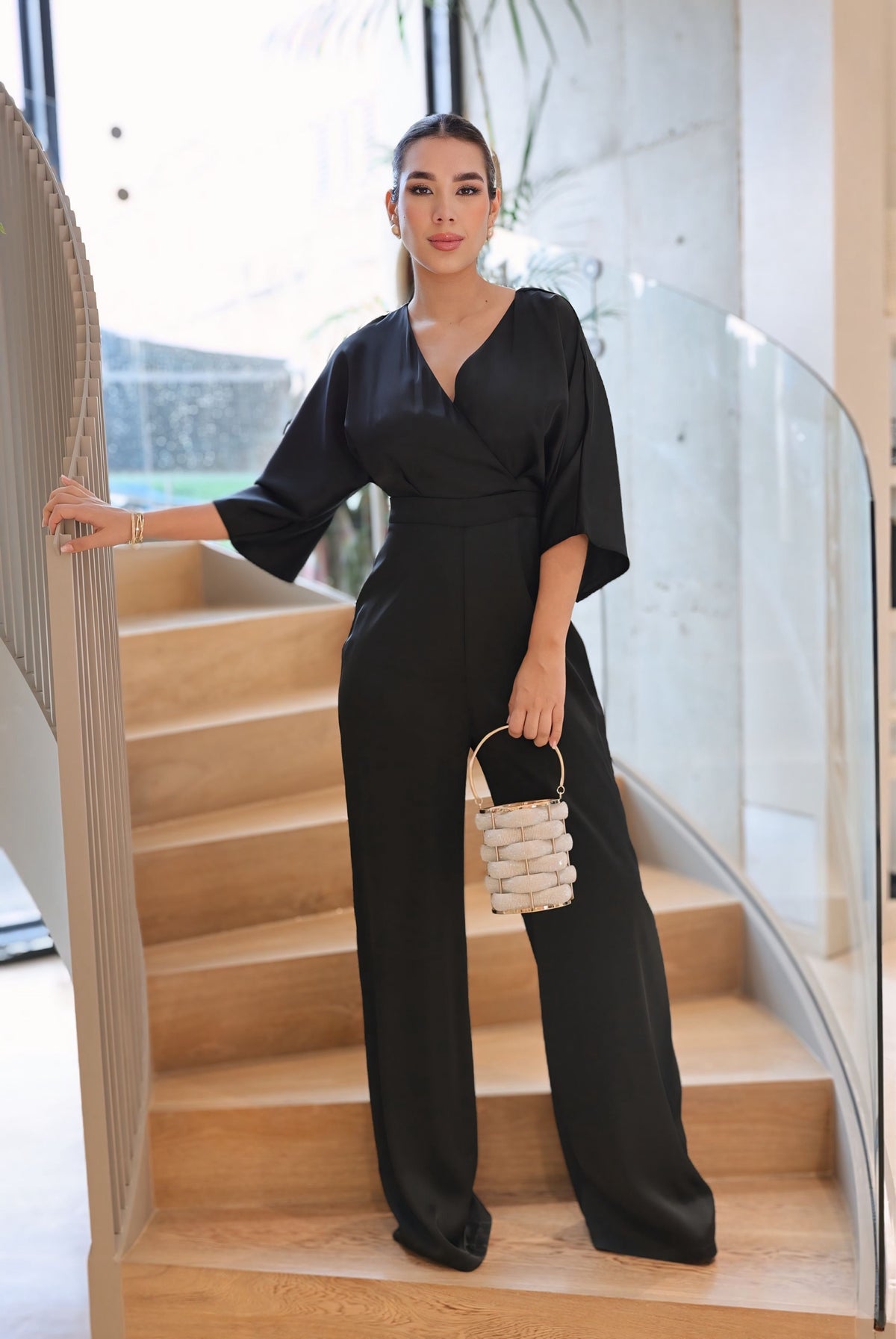 Macacão Preto Alfaiataria