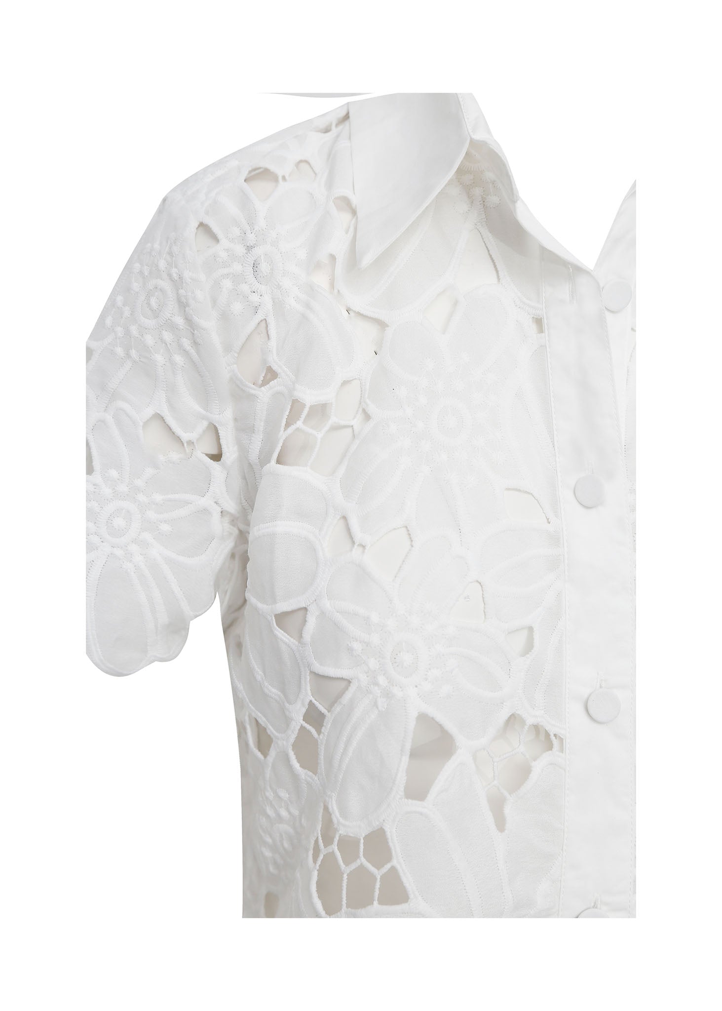 Conjunto em Renda Floral