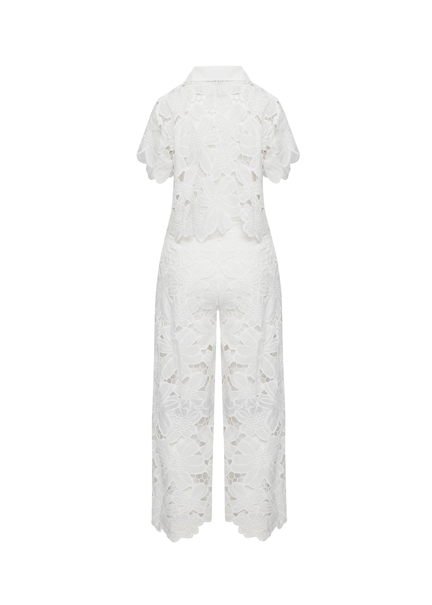 Conjunto em Renda Floral