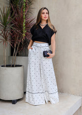 Conjunto Pantalona Poá