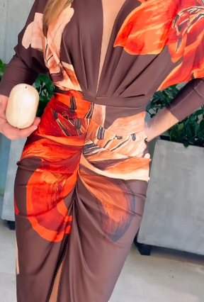 Vestido Solaris Estampado