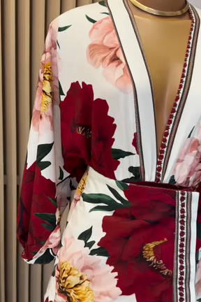 Conjunto Peônia - Body + Saia