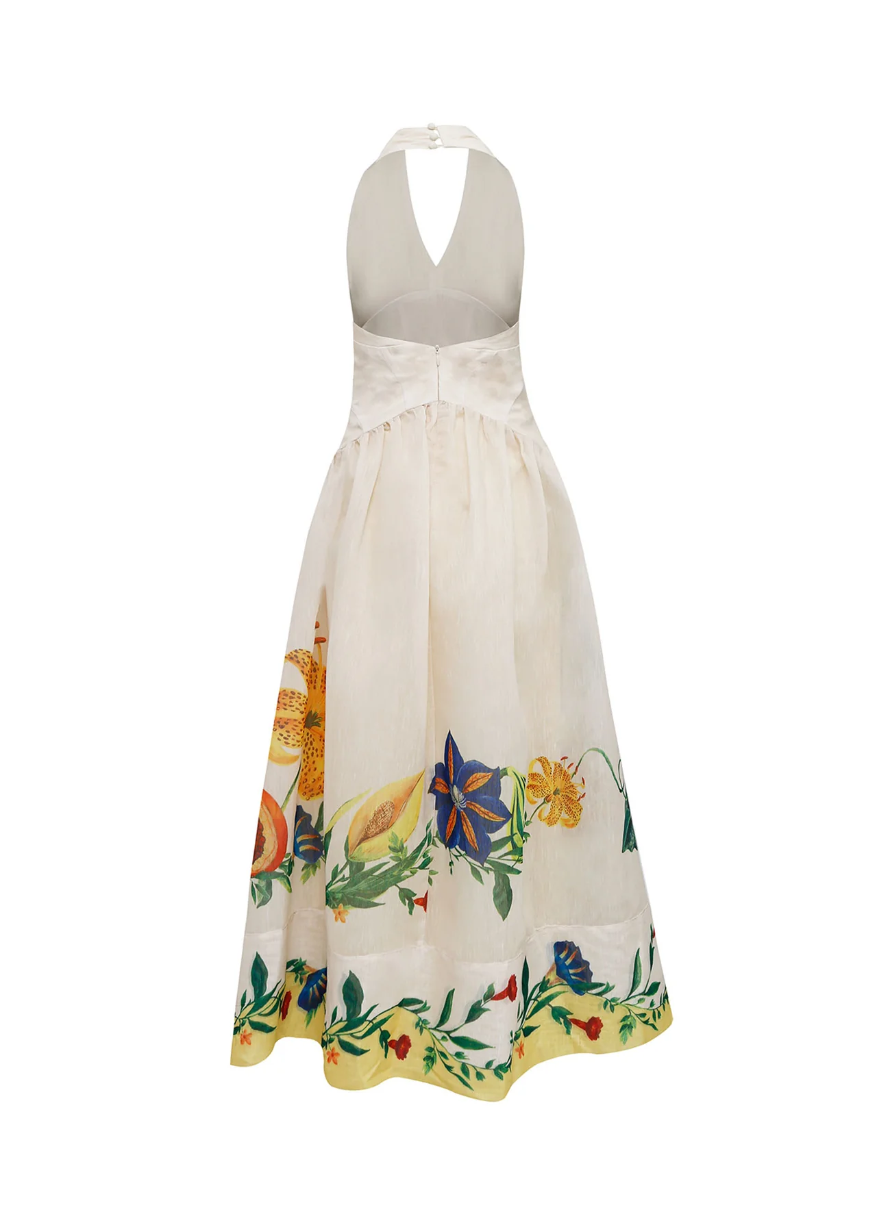 Vestido Estampado Tropical